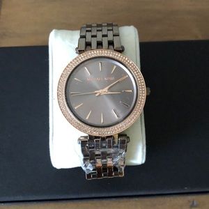 NEW rose gold Michel Kors watch